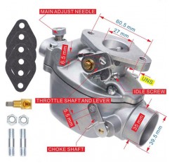 ATV Carburetor for Massey Ferguson TO35 35 40 50 F40 50 135 150 202 204