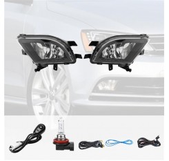 2x For 2018 Volkswagen Jetta Driving Bumper Front Fog Lights Lamps