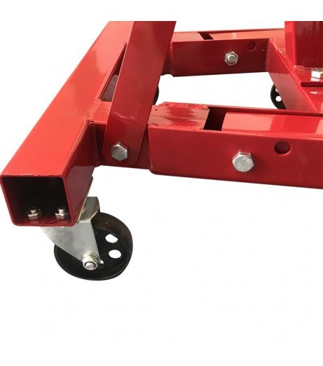 2000 lb Engine Stand Folding Motor Hoist Dolly Mover Auto Repair Jack